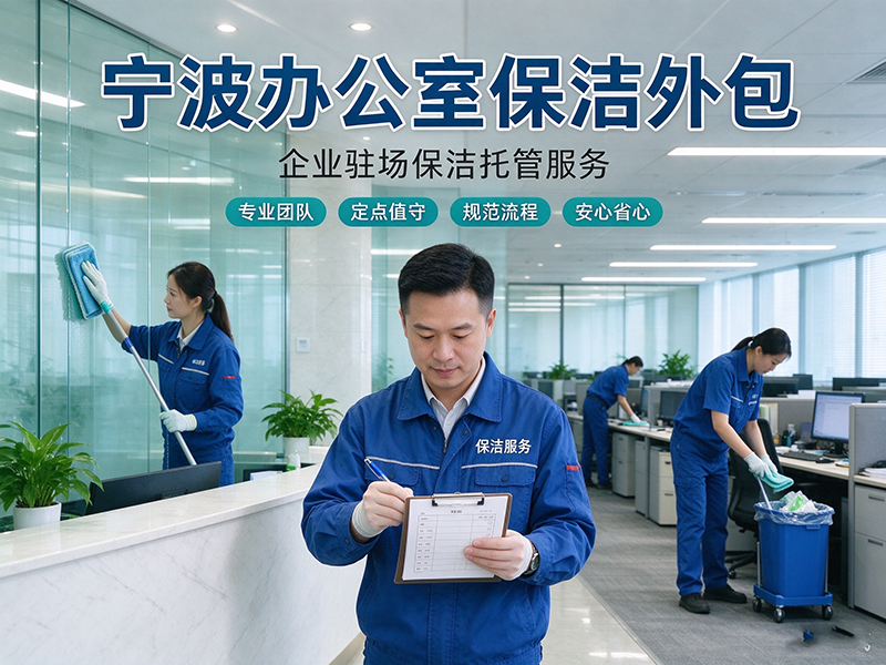 宁波办公室保洁外包，企业驻场保洁托管服务